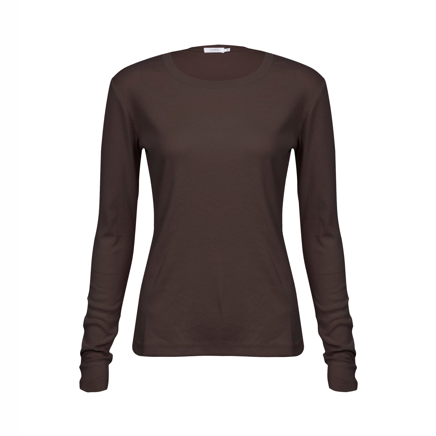 LIGHT T-SHIRT LONG SLEEVE 013 COCOA