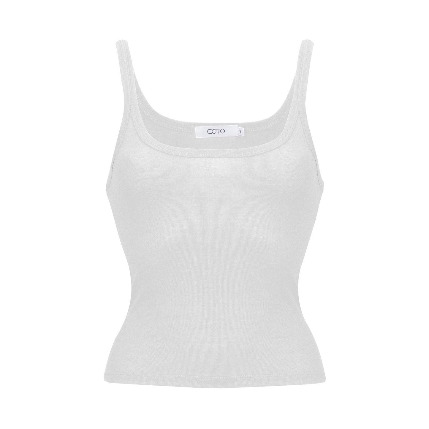 BASIC TANK TOP 024 WHITE