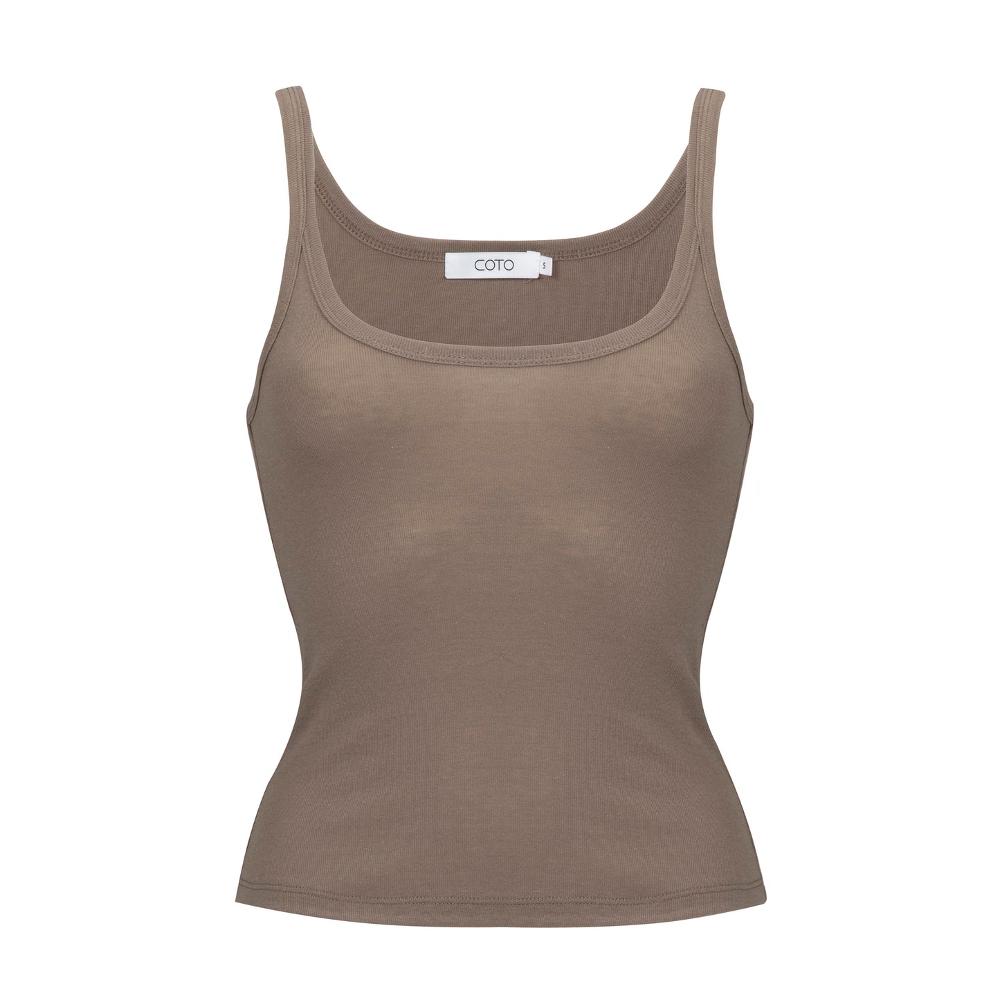 BASIC TANK TOP 024 MOCHA