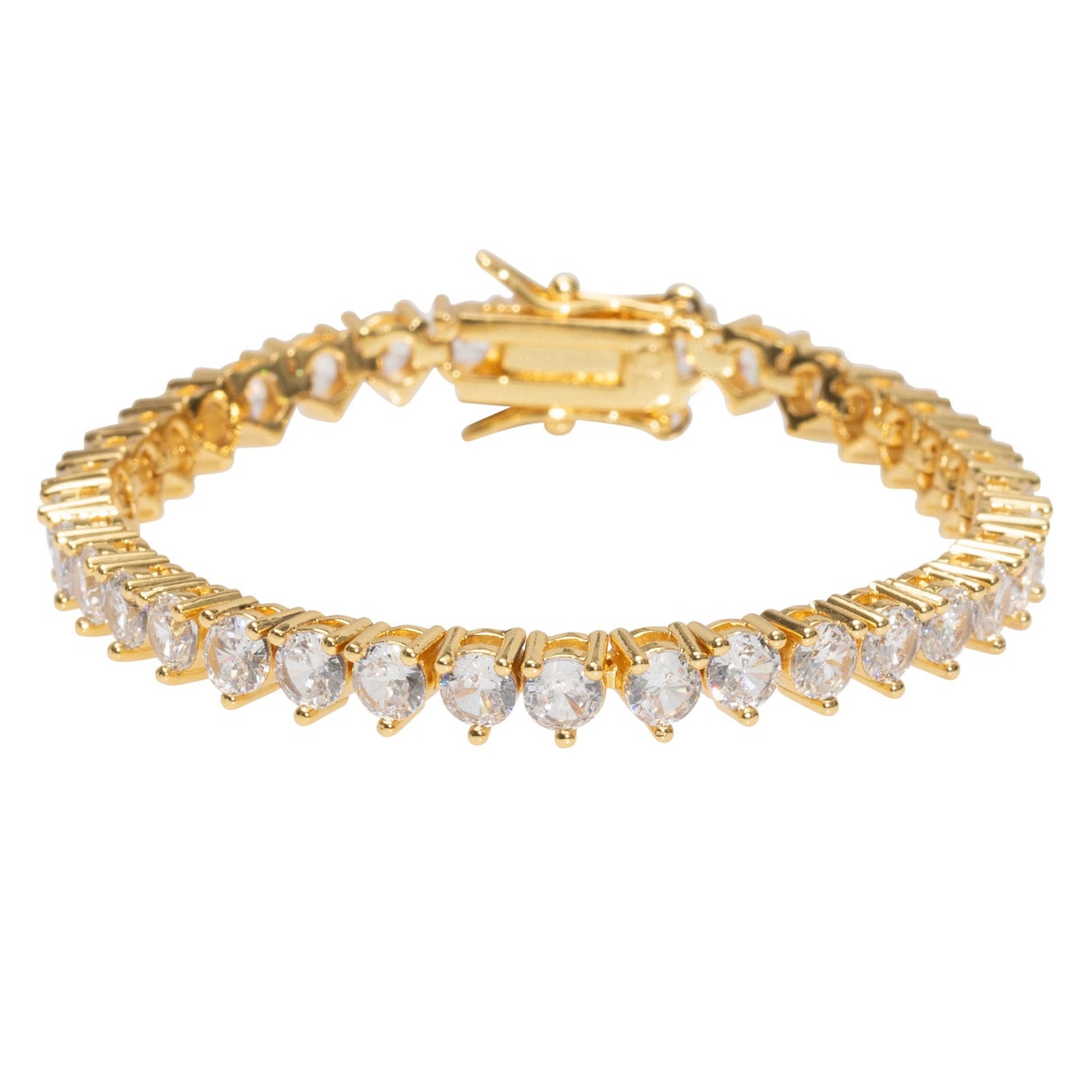 GOLD CLASSIC TENNIS BRACELETS