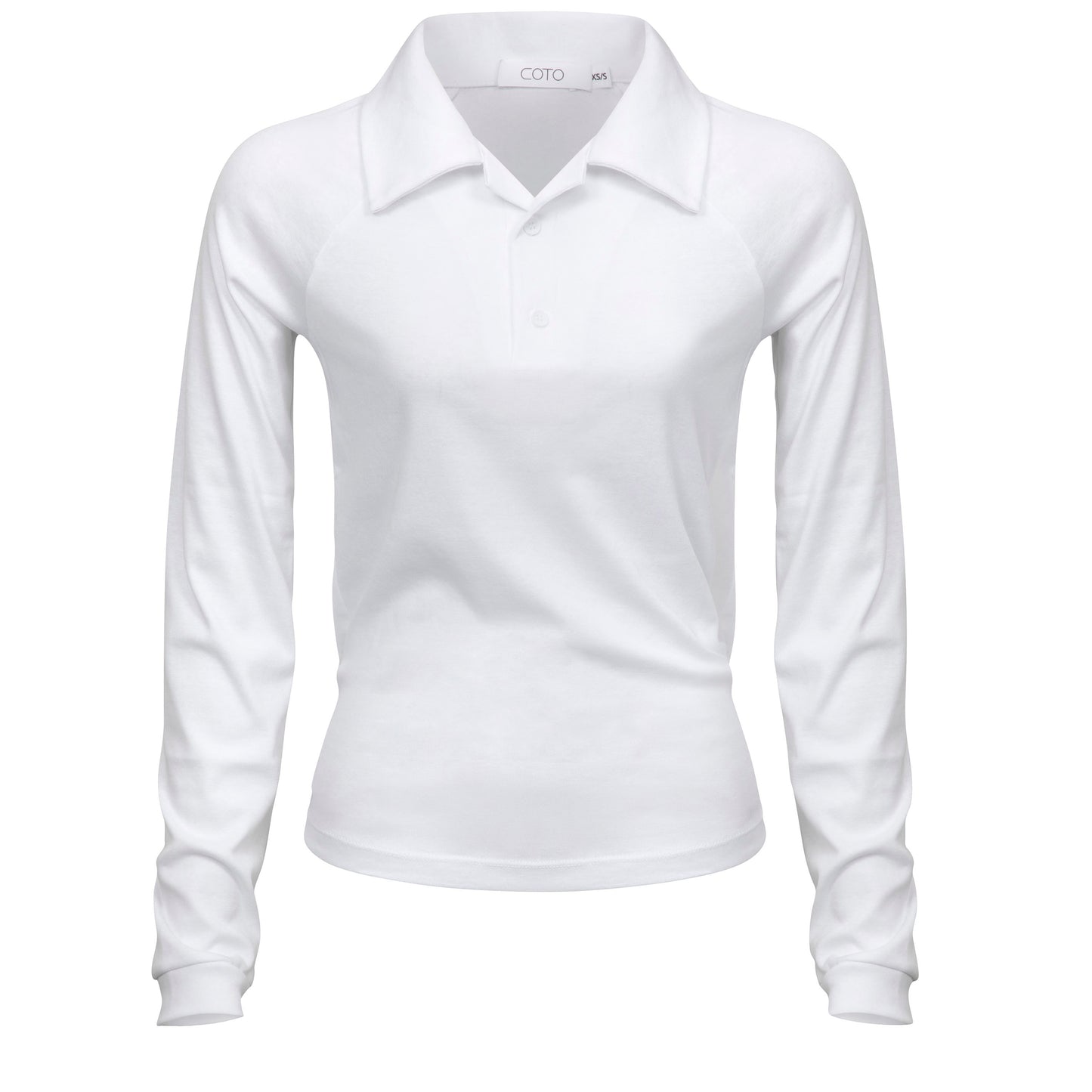 RAGLAN POLO SHIRT 045 WHITE