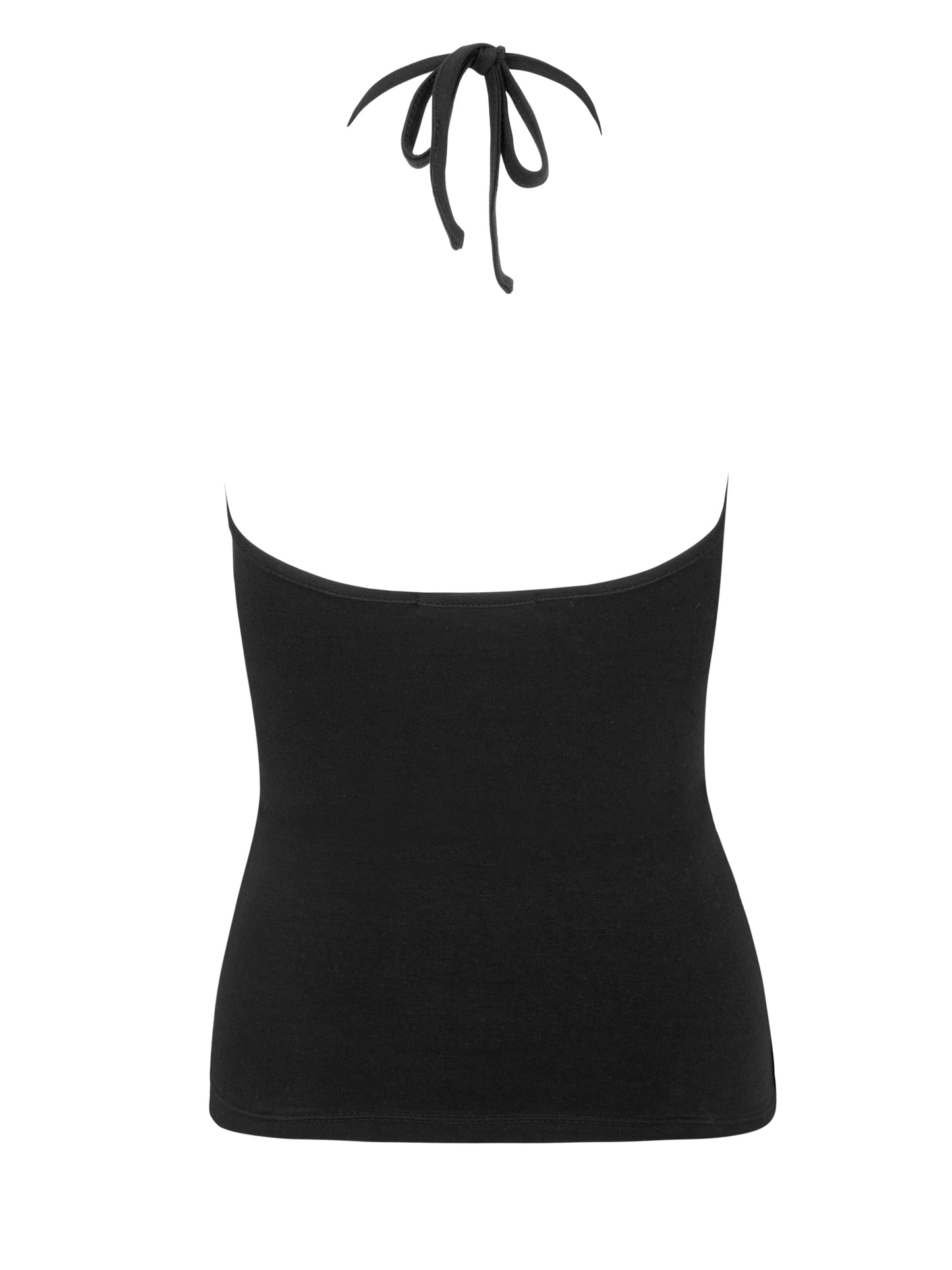 SOFT HALTER TIE TANK 032 BLACK
