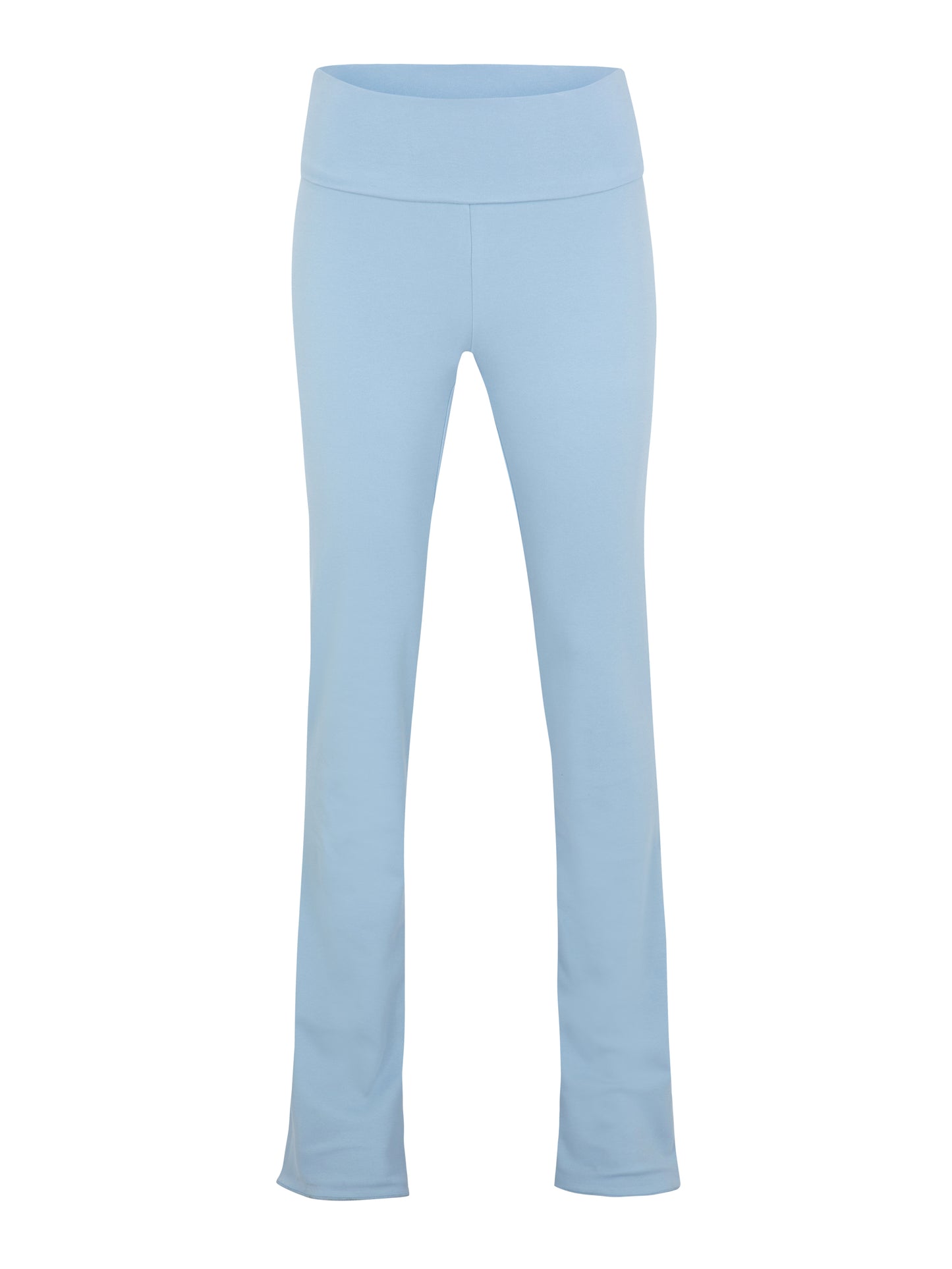 SOFT FLARED PANTS 031 SKY BLUE