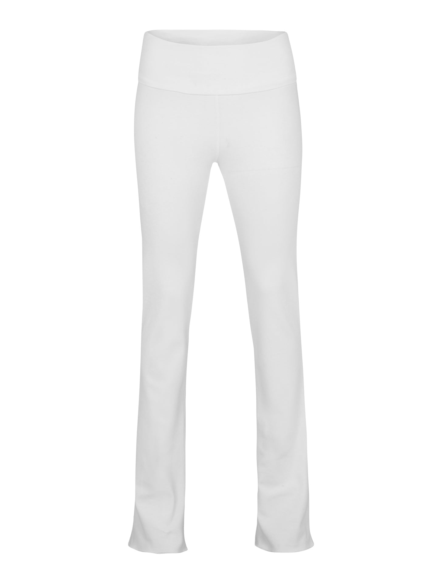 SOFT FLARED PANTS 031 WHITE