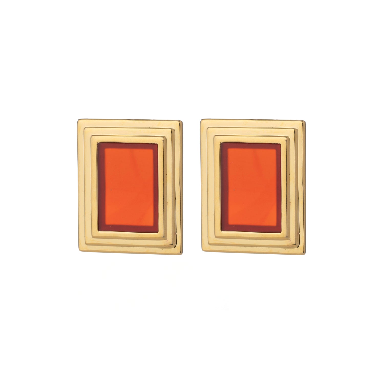 RED PLAZA EARRINGS