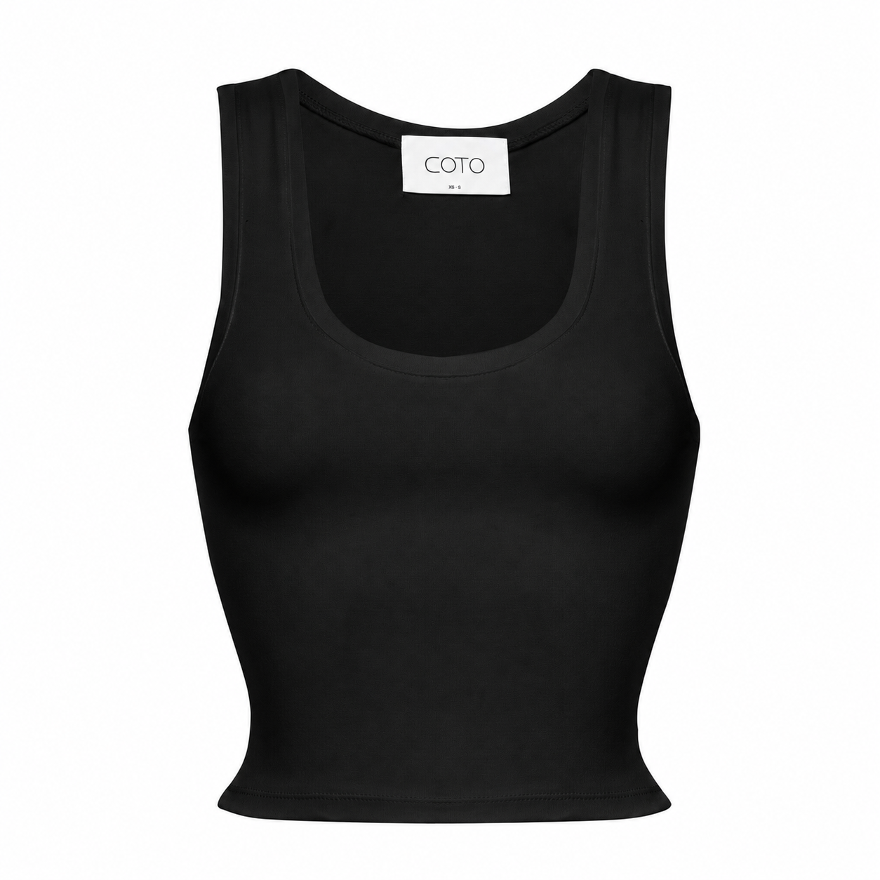 SOFT KIM TANK TOP 003 BLACK