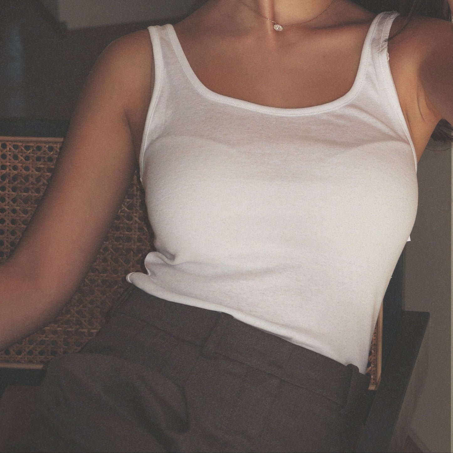 2-WAY TANK TOP 044 WHITE