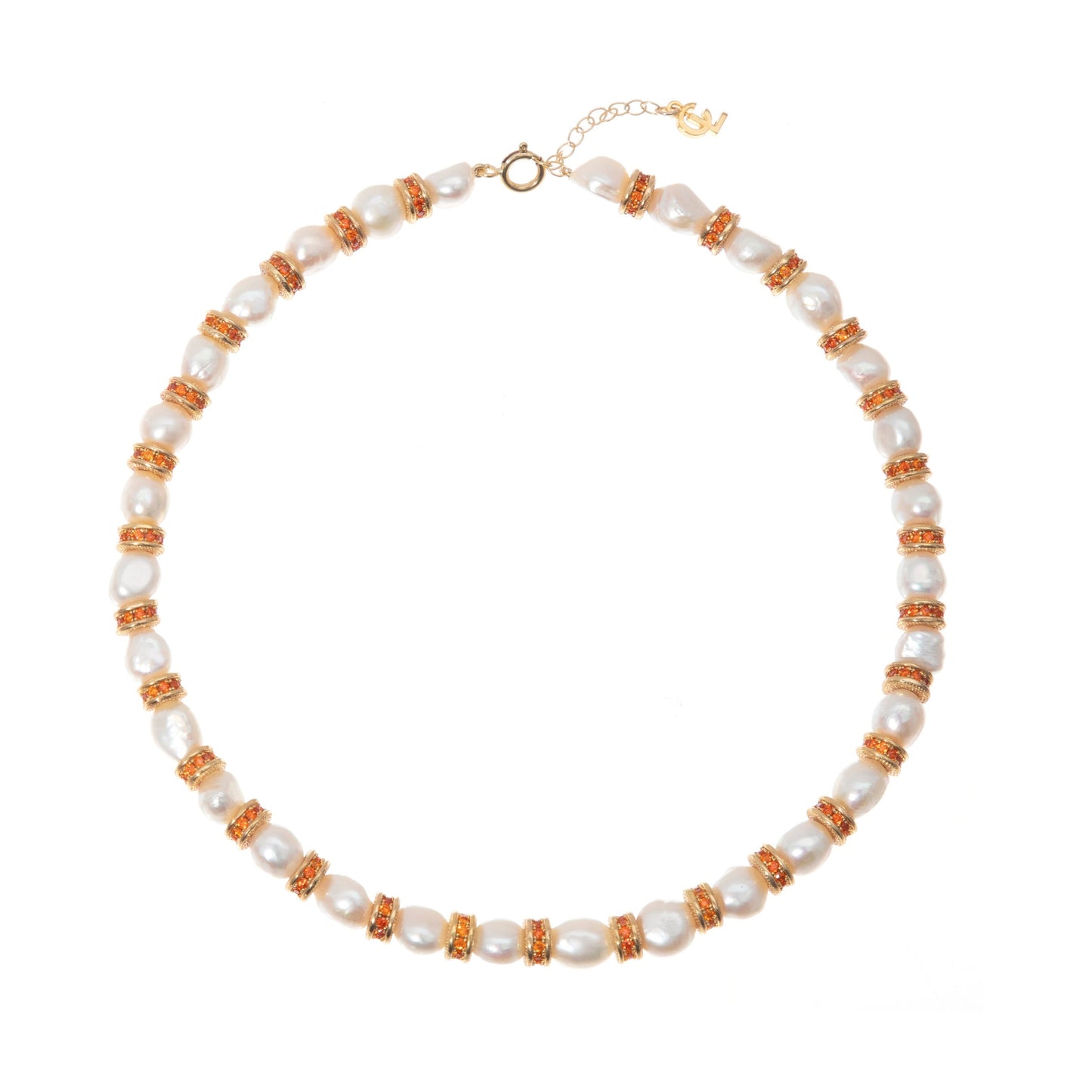 ELIZABETH ORANGE NECKLACE