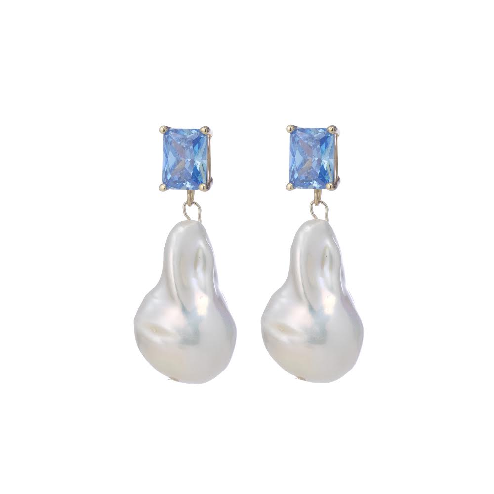 BLUE STONE NUNA EARRINGS