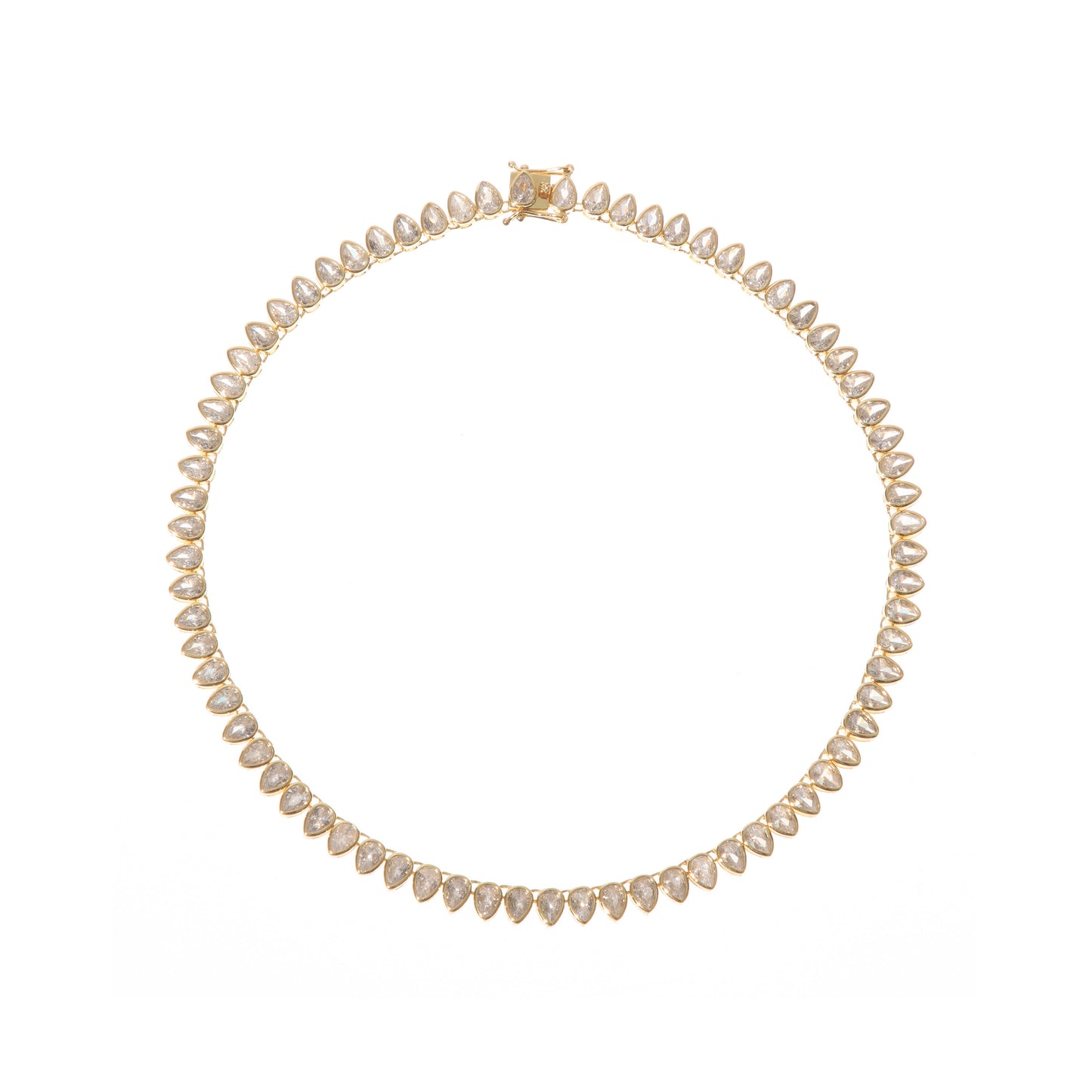 TEARDROP TENNIS NECKLACE