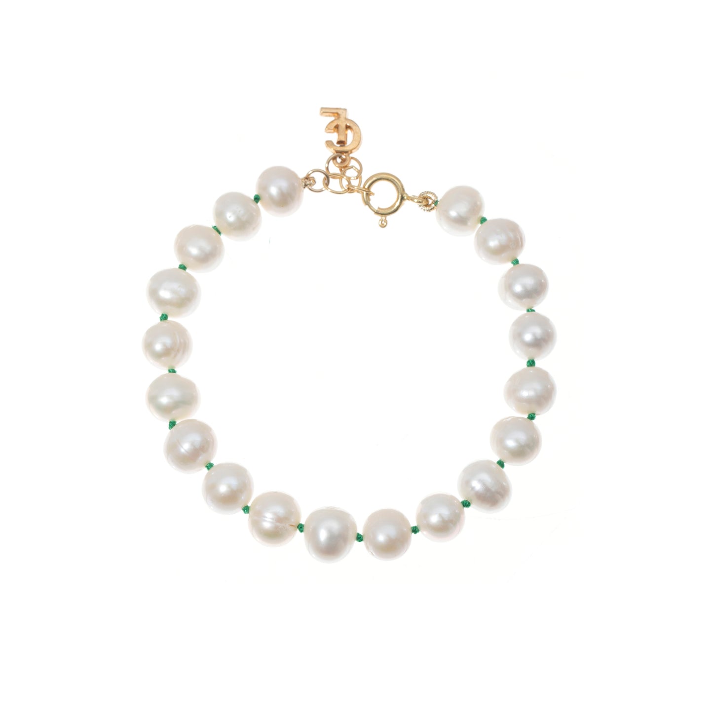 TILI BRACELET GREEN THREAD