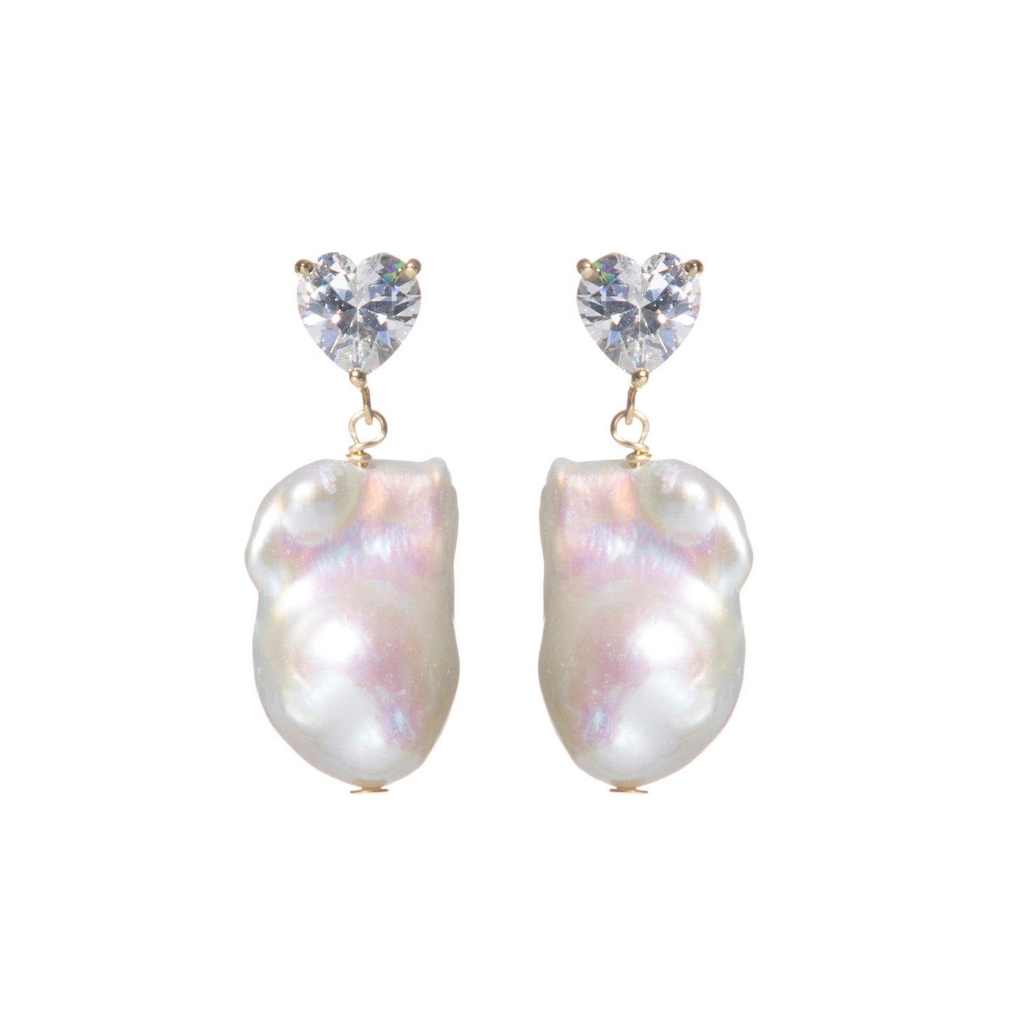 HEART NUNA EARRINGS