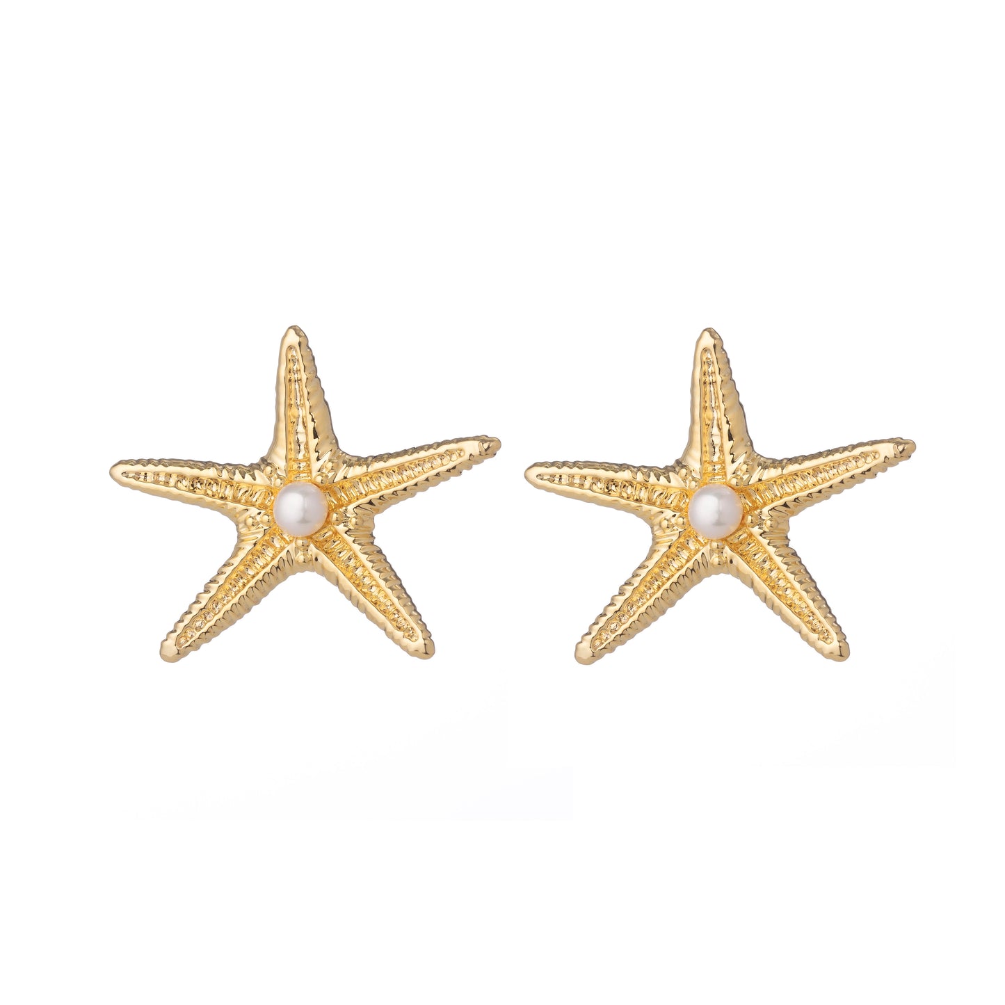 PEARL STARFISH EARRING