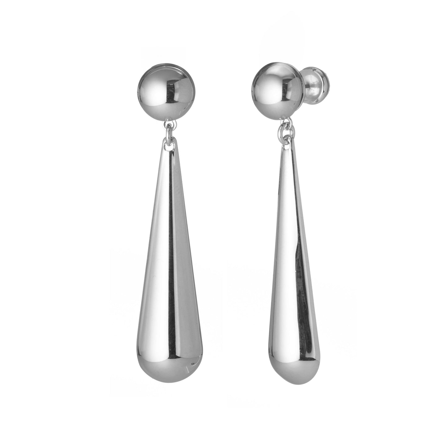 SILVER DROP EARRINGS