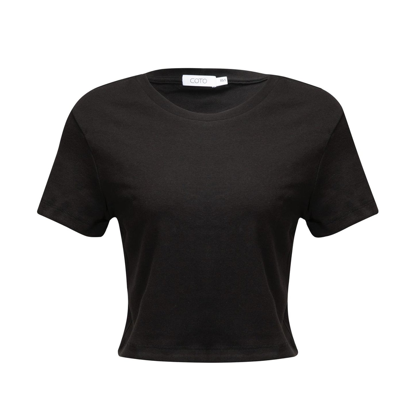 HAILEY BABY TEE 038 BLACK