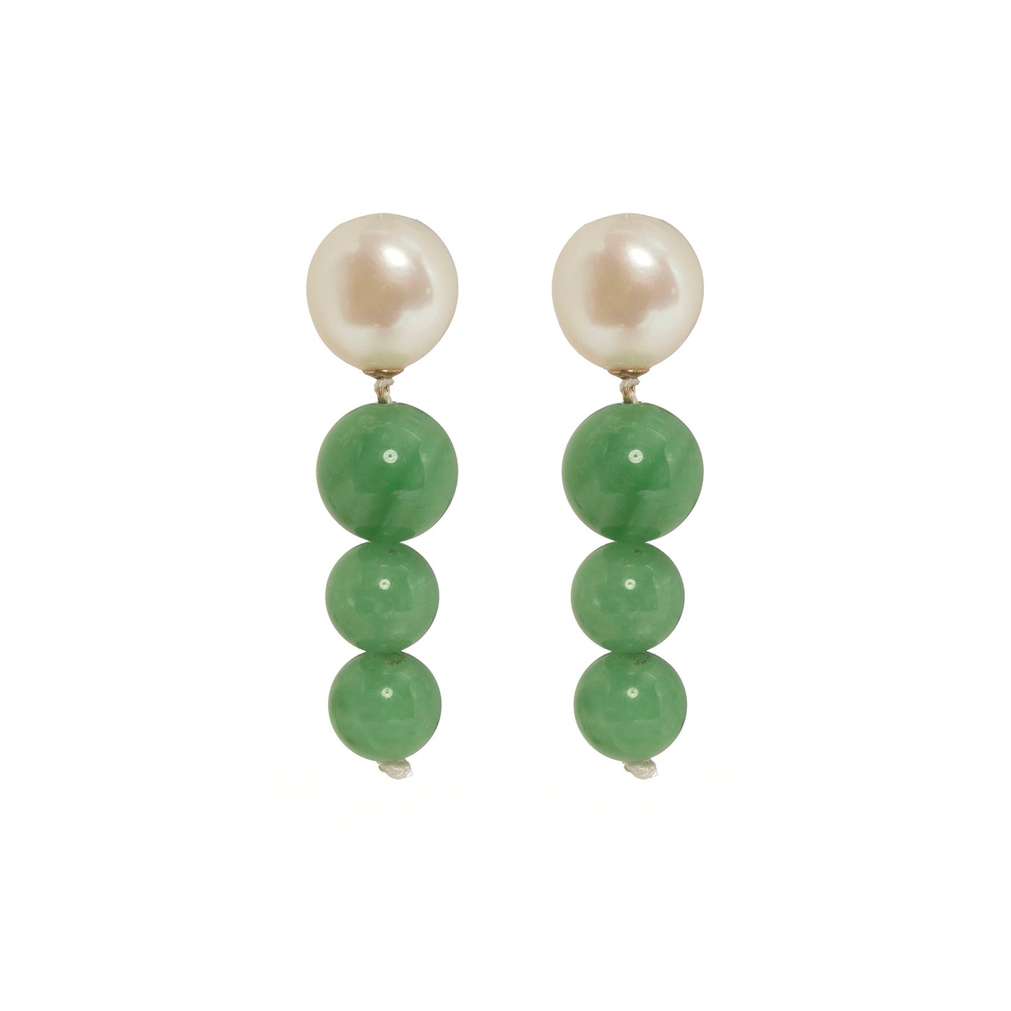 MINI KATE GREEN EARRINGS