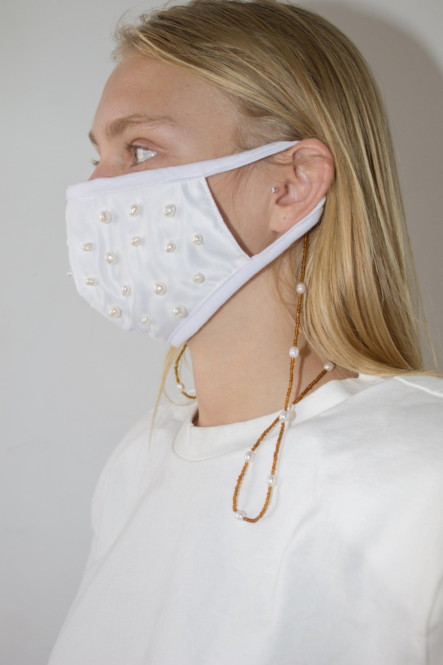 SARIAH CLASP CHAIN BROWN