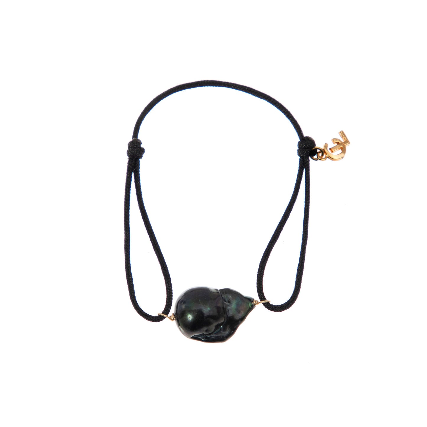 AGAM AQUA BLACK PEARL BRACELET