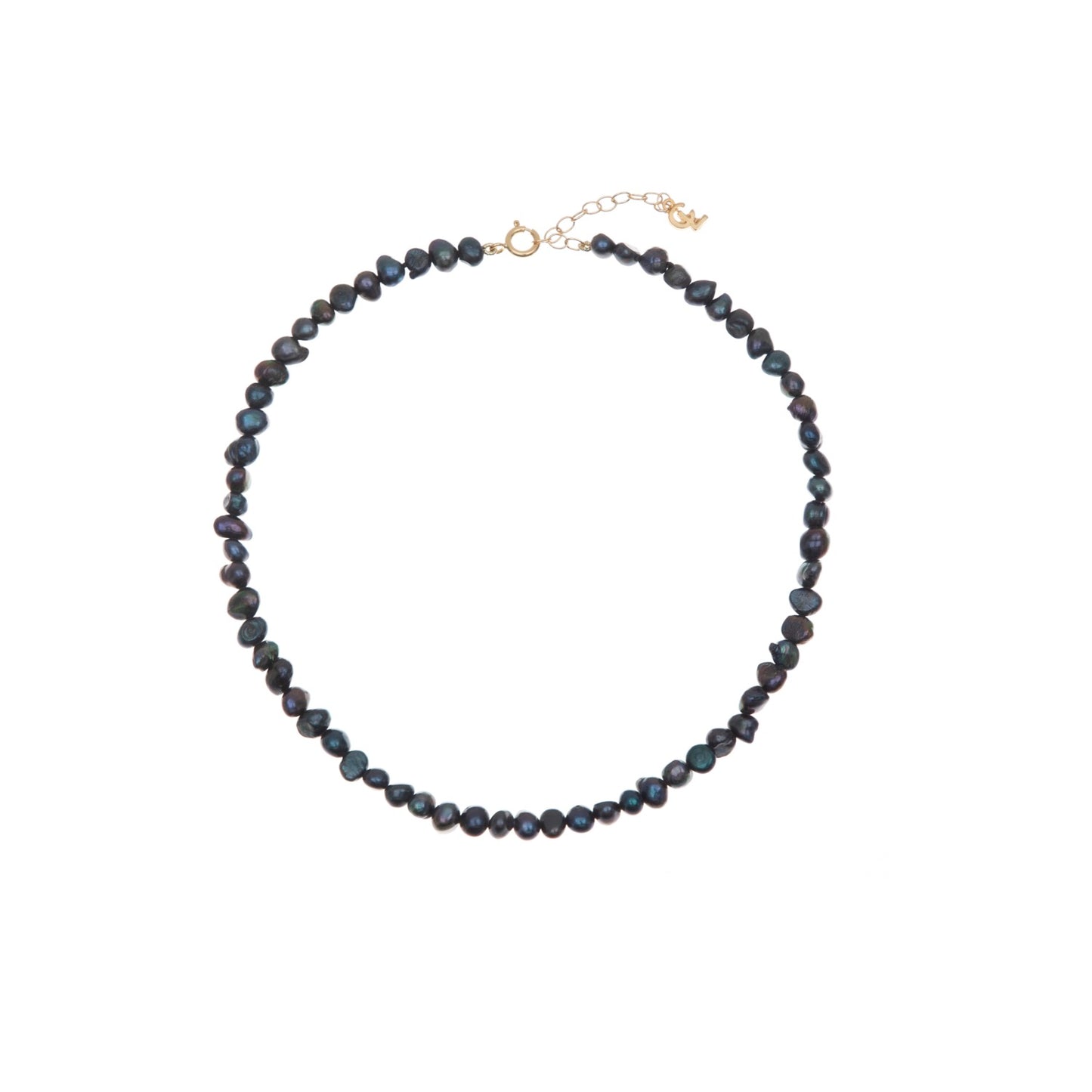 BLACK CHARLOTTE MEN NECKLACE
