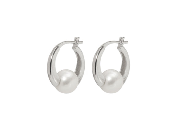 LILI SILVER EARRING