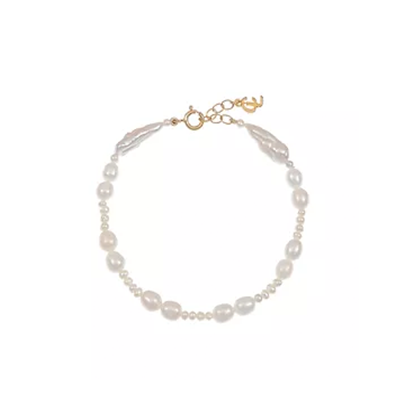 WHITE PEARL ANKLET