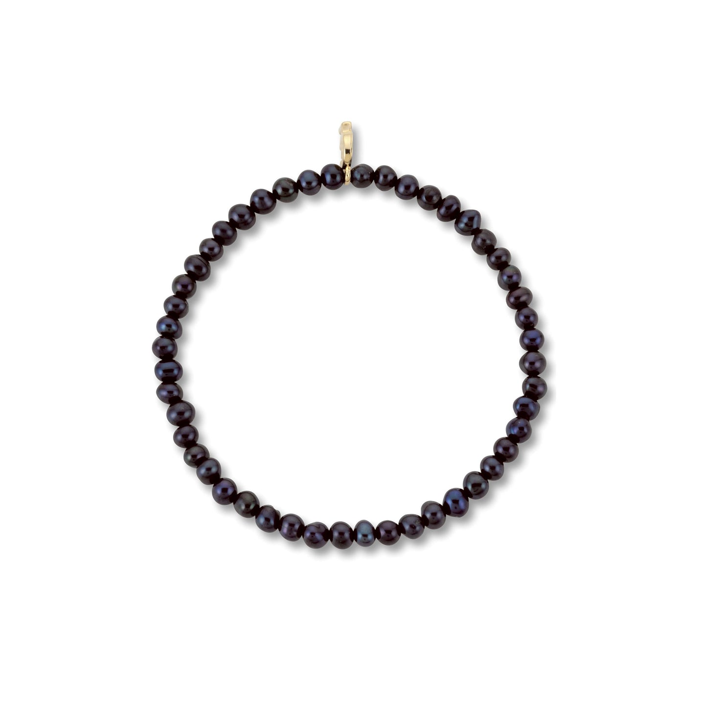 JAMIE BLACK PEARLS MEN BRACELET