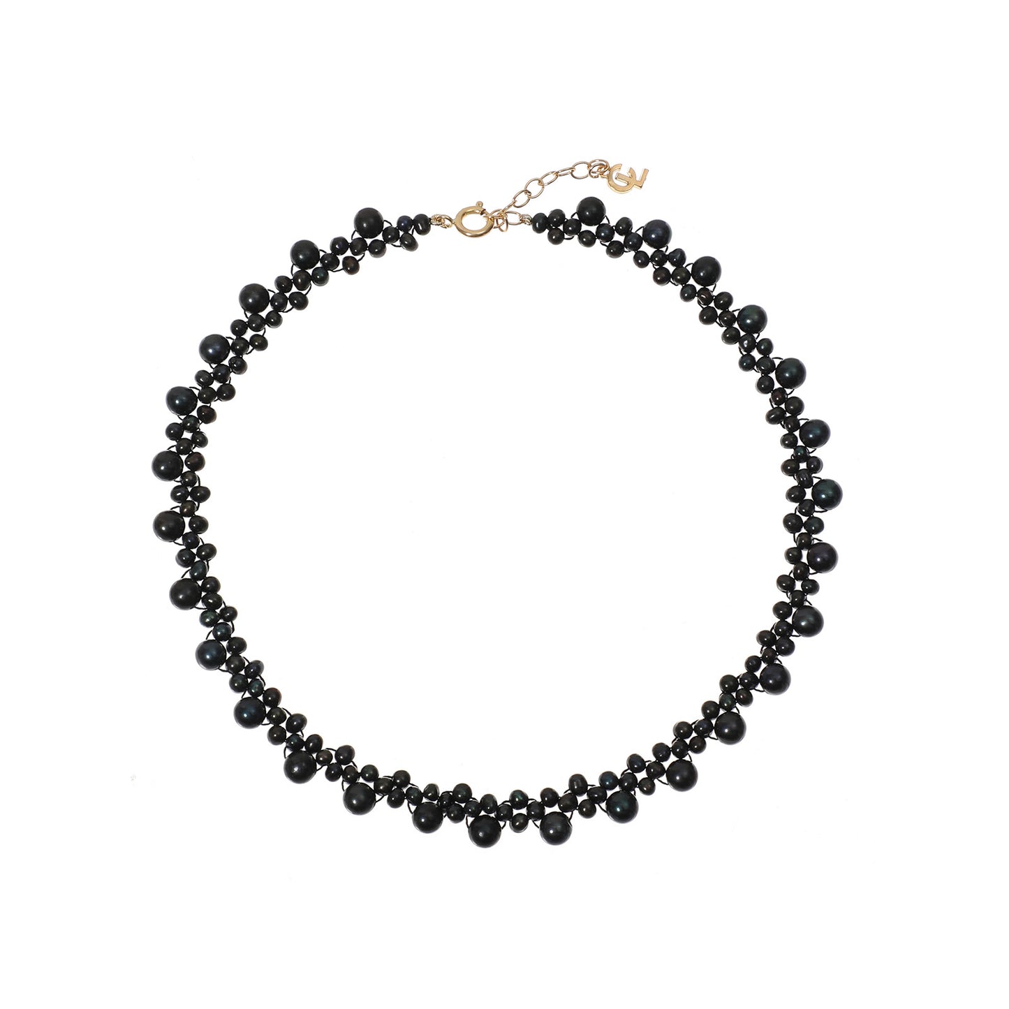 BLACK REINA NECKLACE