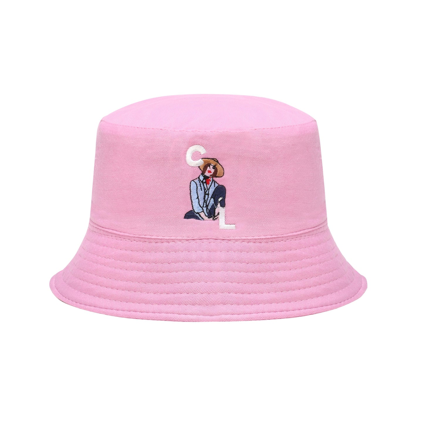 PINK BUCKET HAT
