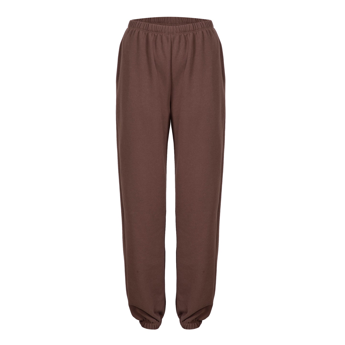 FRENCH TERRY JOGGERS BROWN