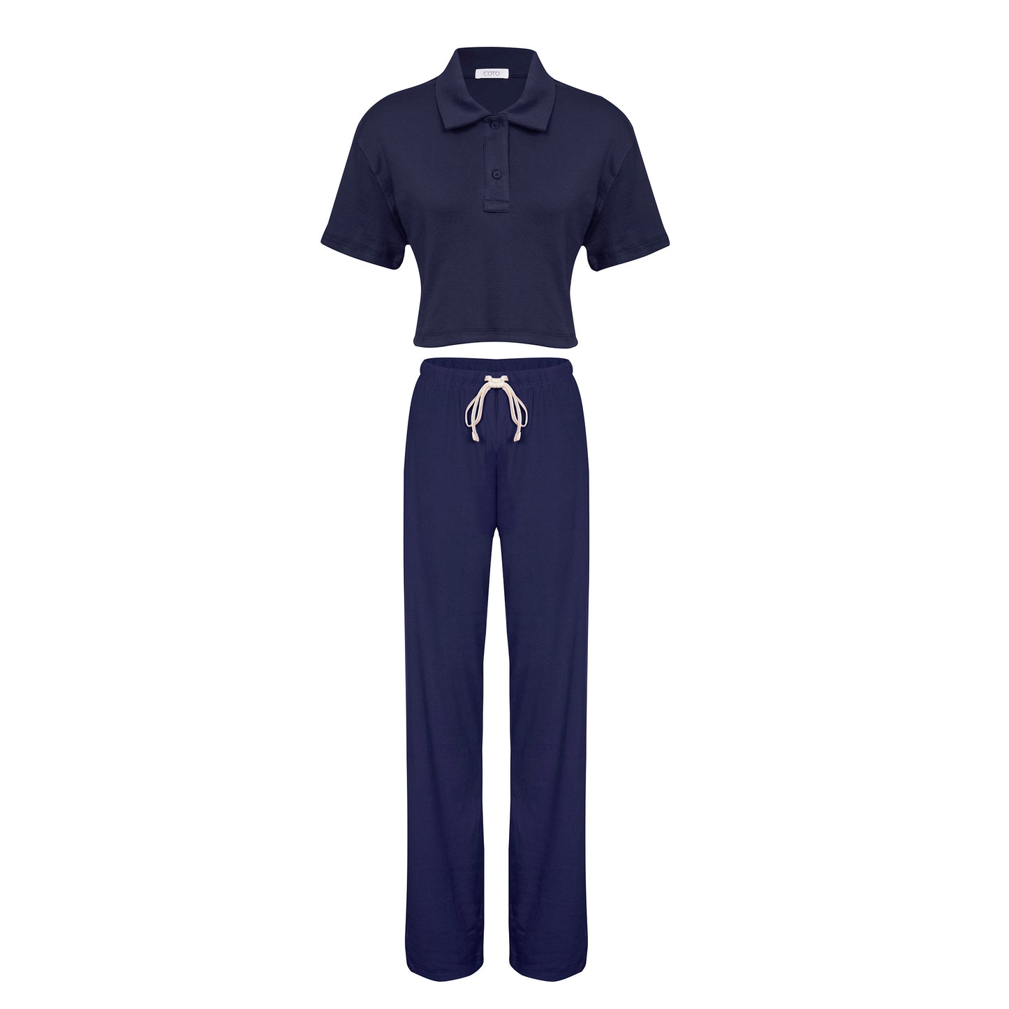 BASIC PANTS 021 NAVY