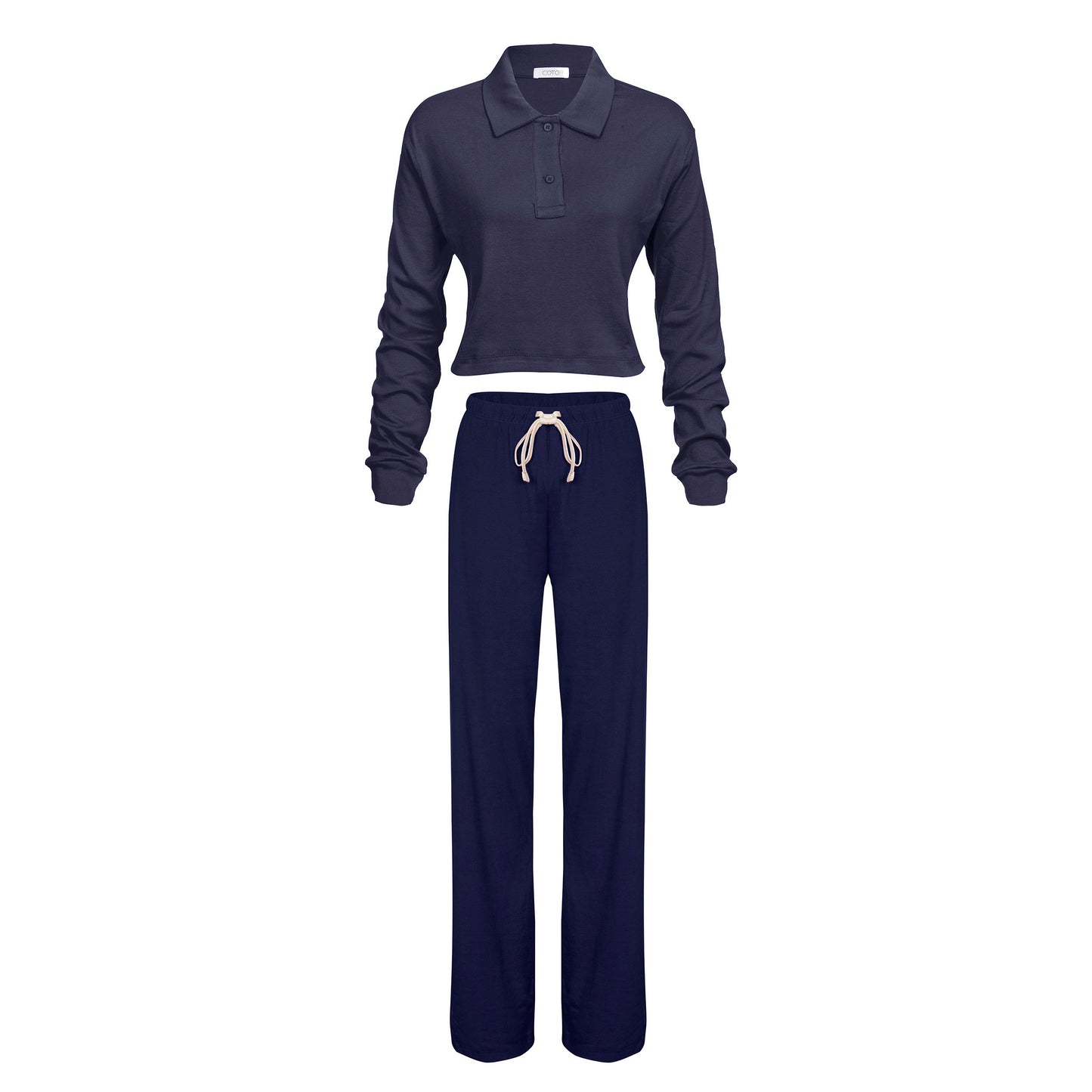 BASIC PANTS 021 NAVY