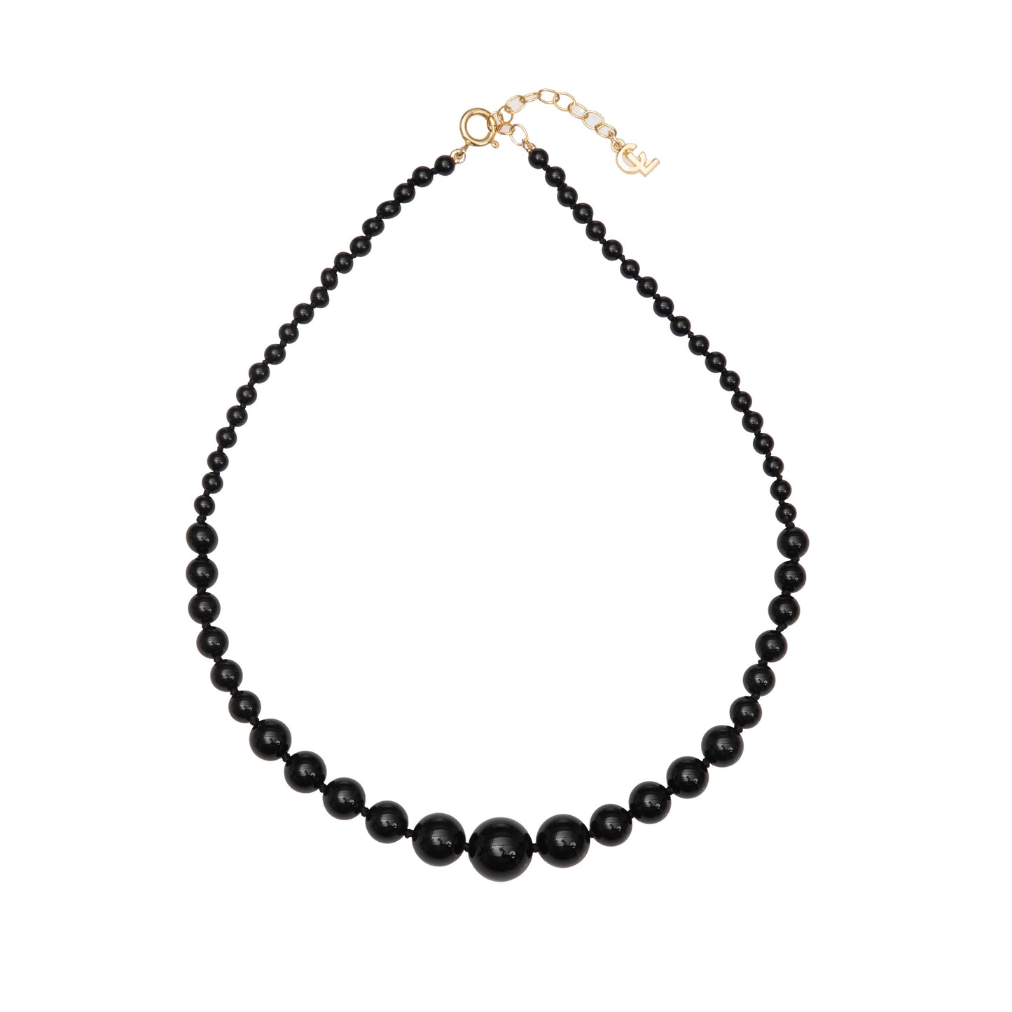 BLACK JADE KATE NECKLACE
