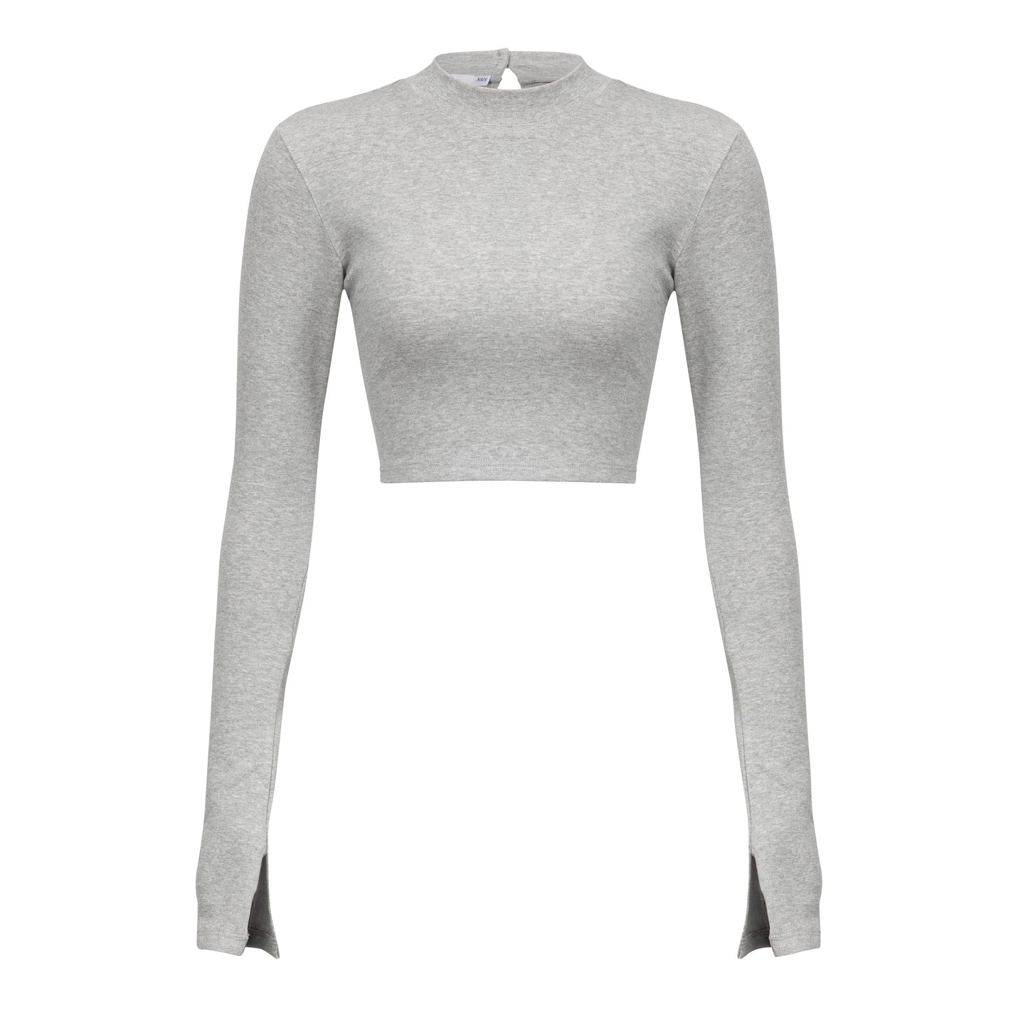 SOFT MOCK NECK LONG SLEEVE 052 MELANGE