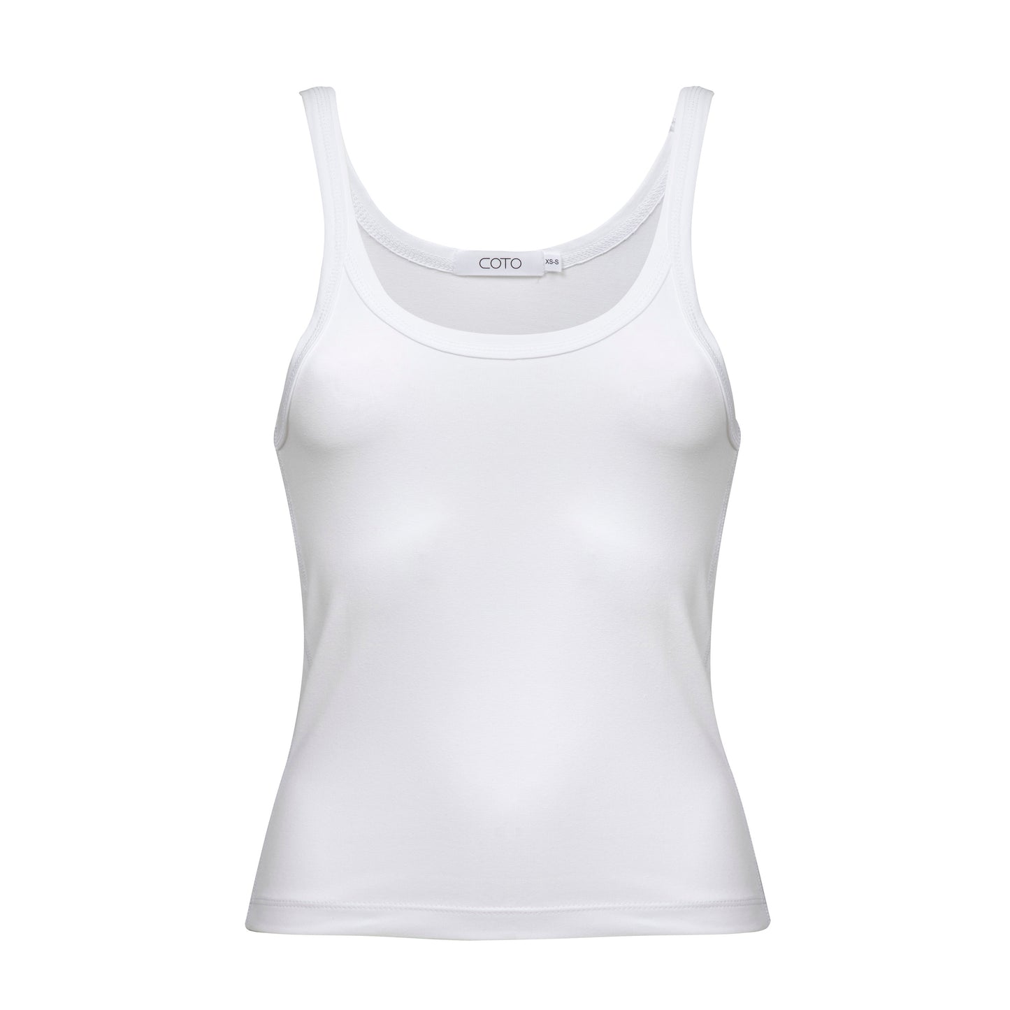 BASIC TANK TOP 004 WHITE