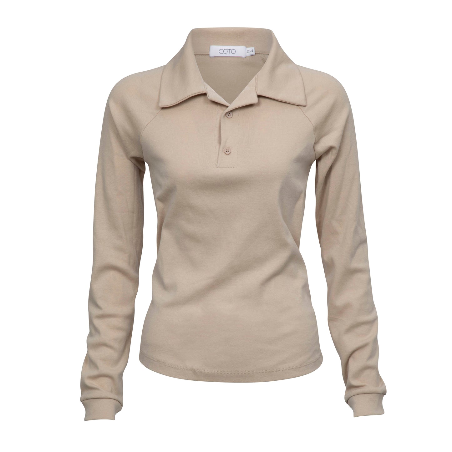 RAGLAN POLO SHIRT 045 STONE