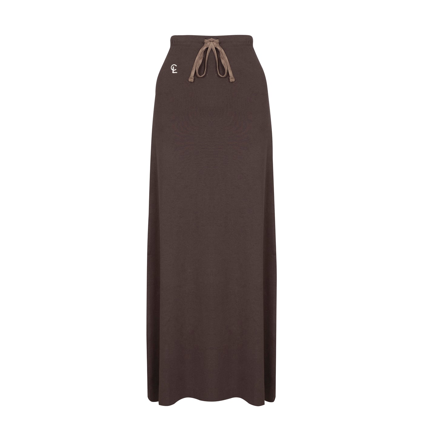 BROWN LIGHT COTTON SKIRT