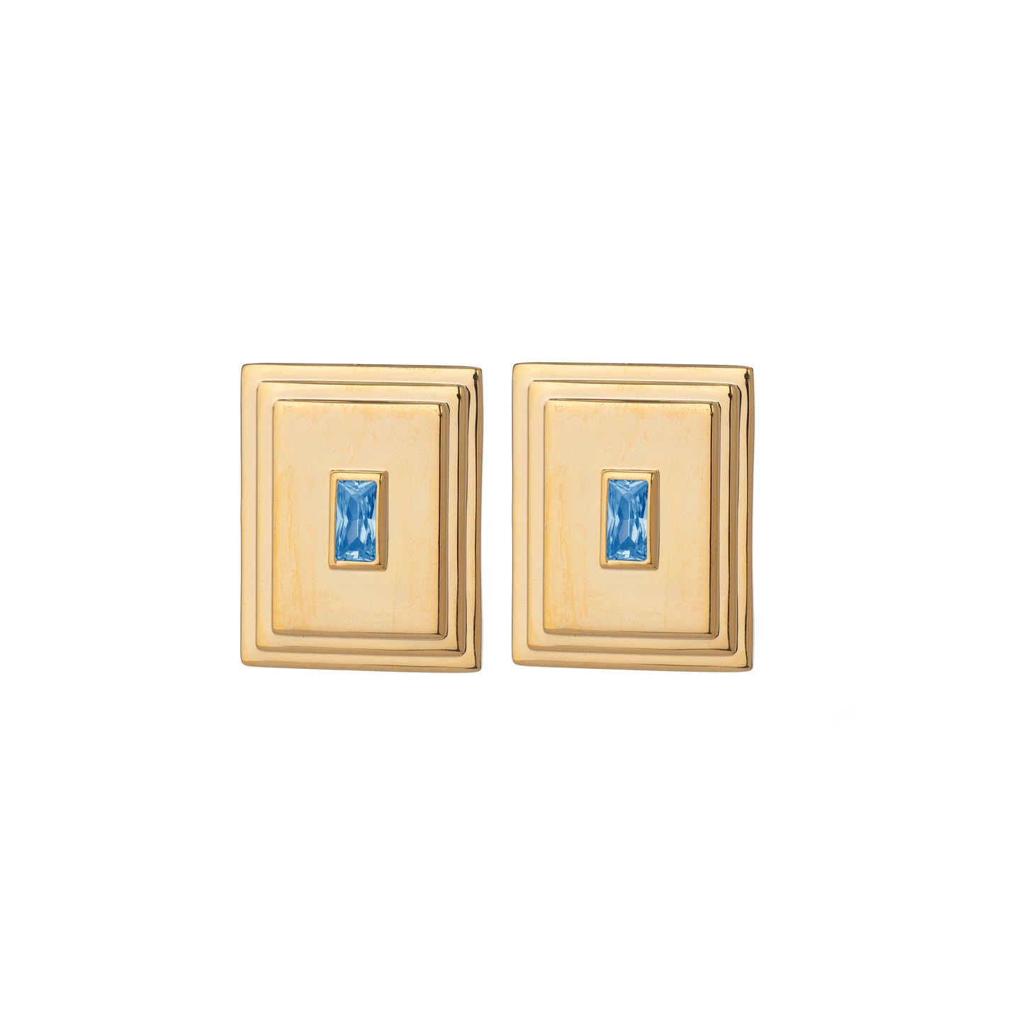 BLUE PLAZA EARRINGS