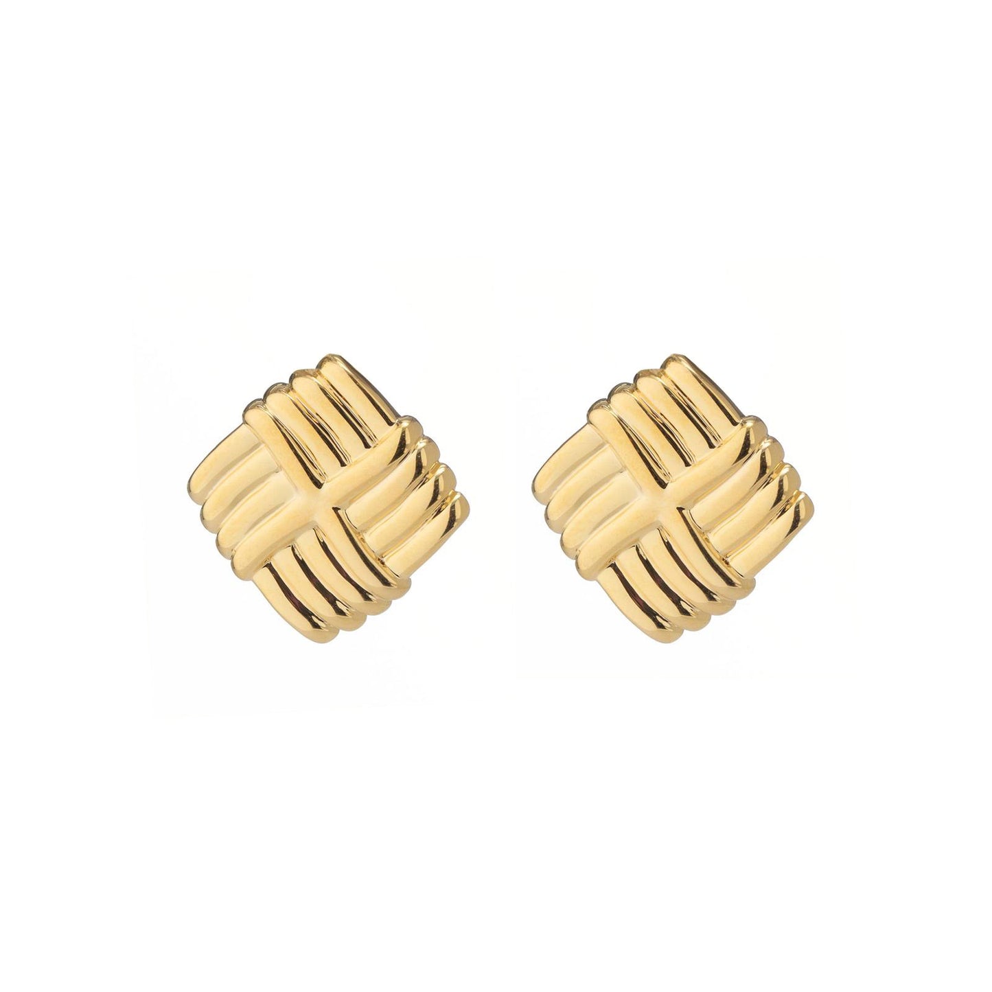 GOLD KNOT EARRINGS