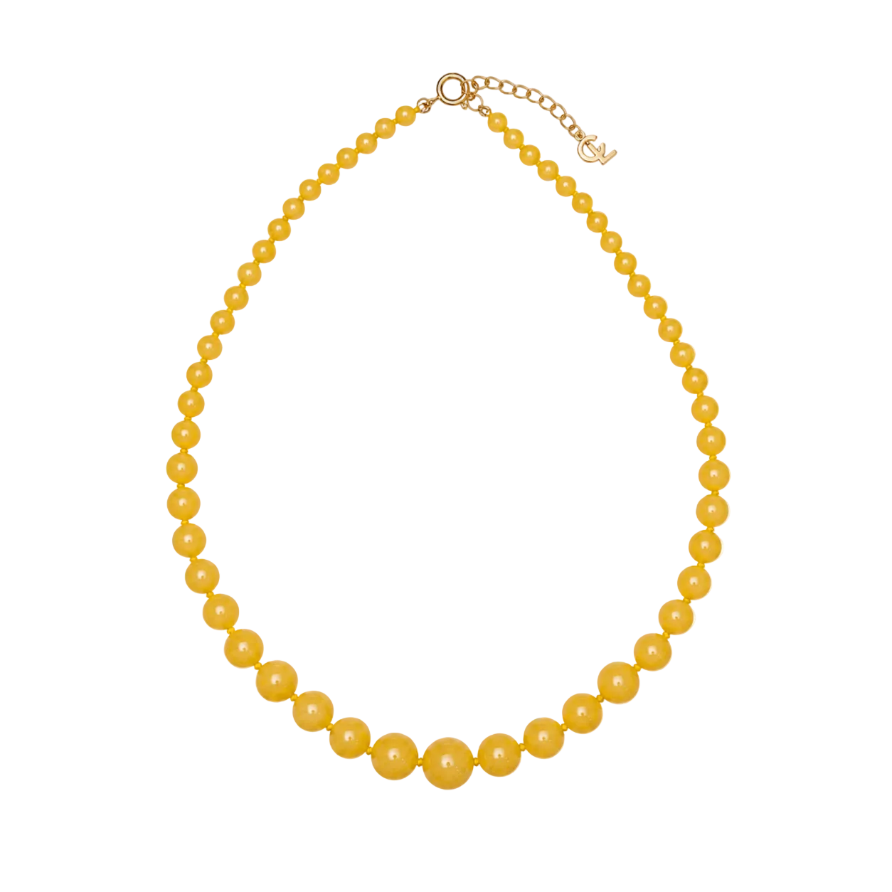 GOLDEN JADE KATE NECKLACE