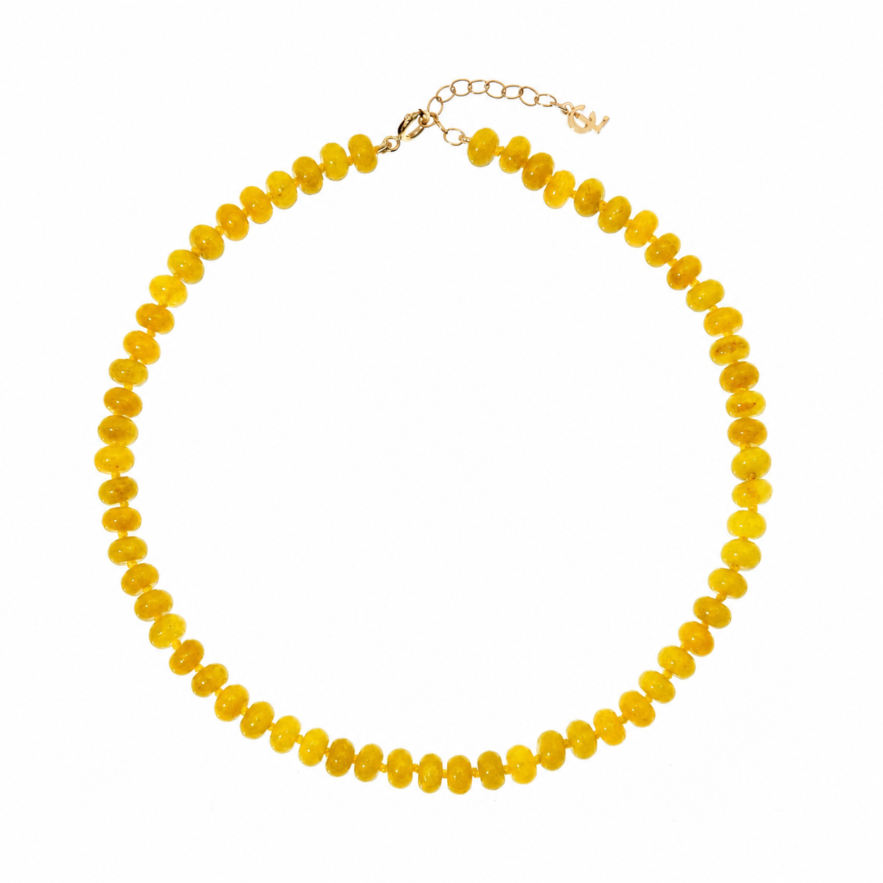 GOLDEN TOURMALINE NECKLACE