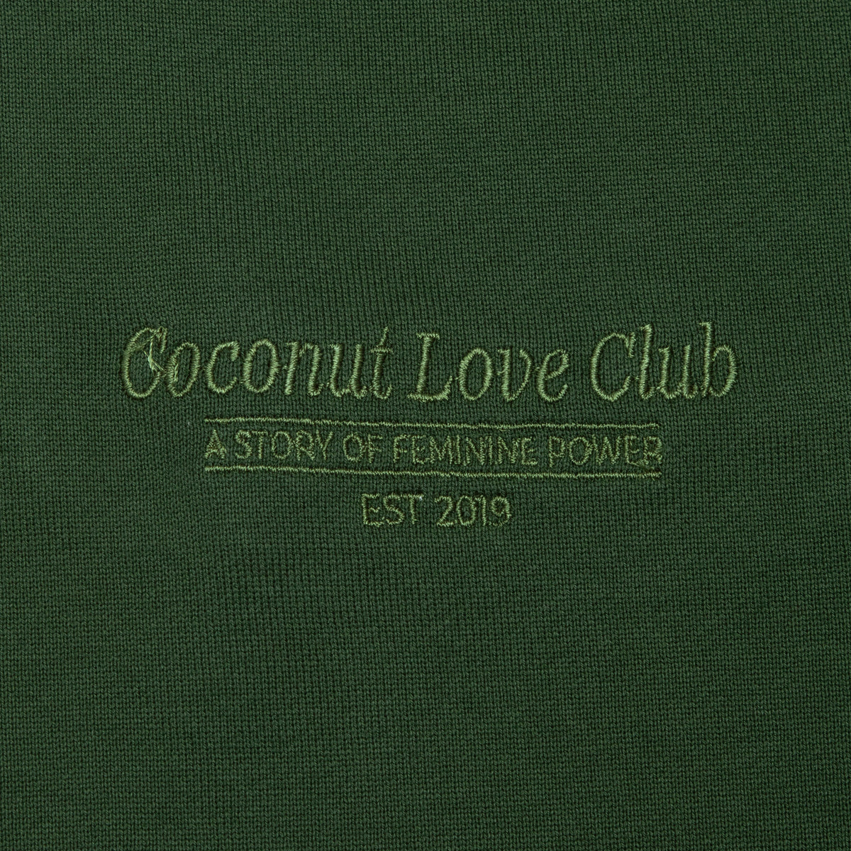 GREEN CLUB CREWNECK - PRE ORDER