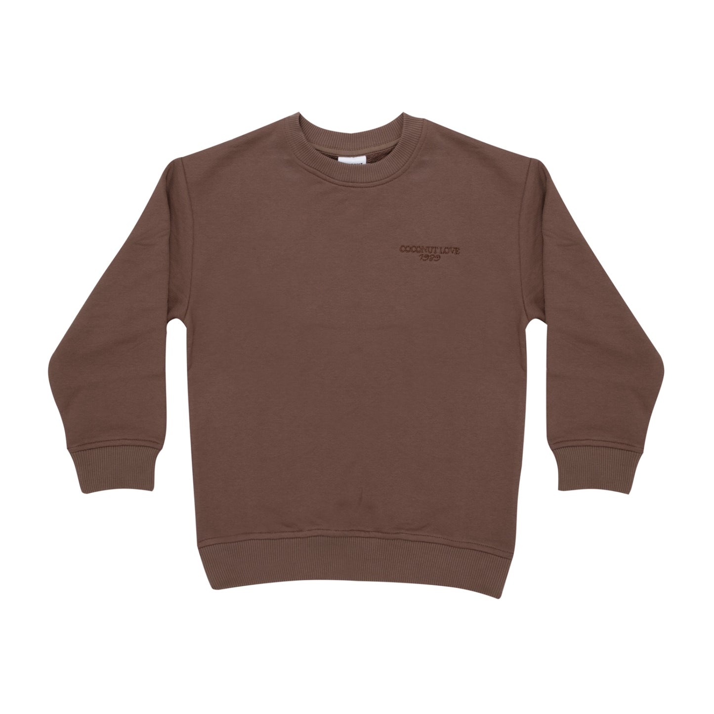 KIDS BROWN 1989 LIGHT SWEATSHIRT