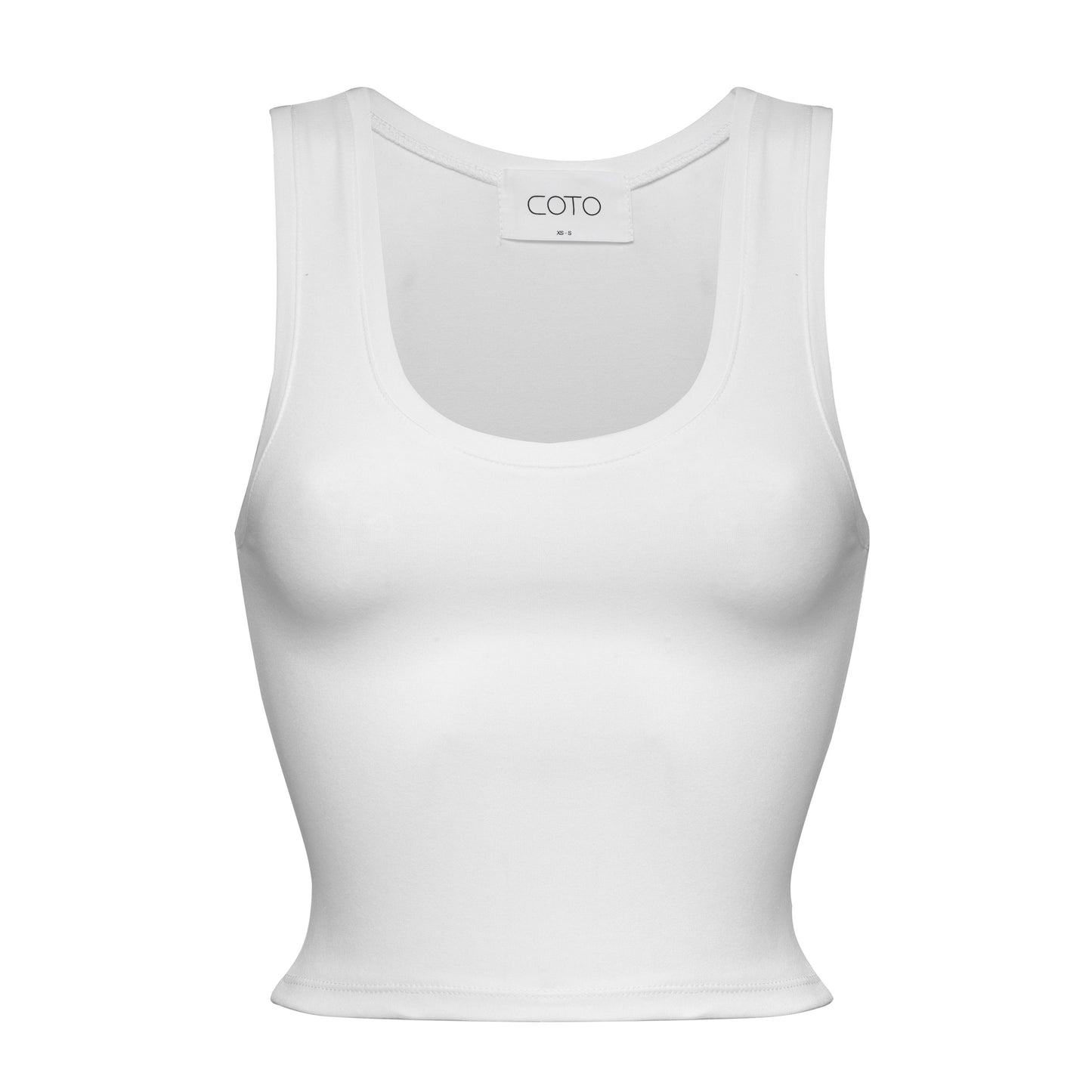 SOFT KIM TANK TOP 003 WHITE