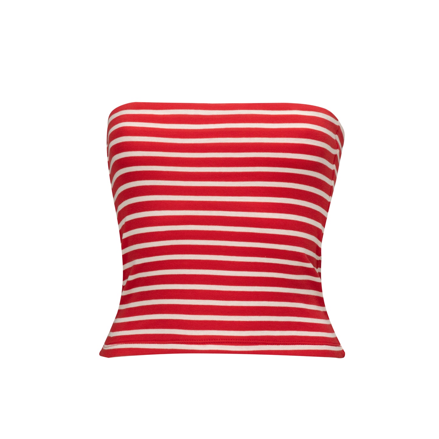 STRAPLESS TANK TOP 034 RED