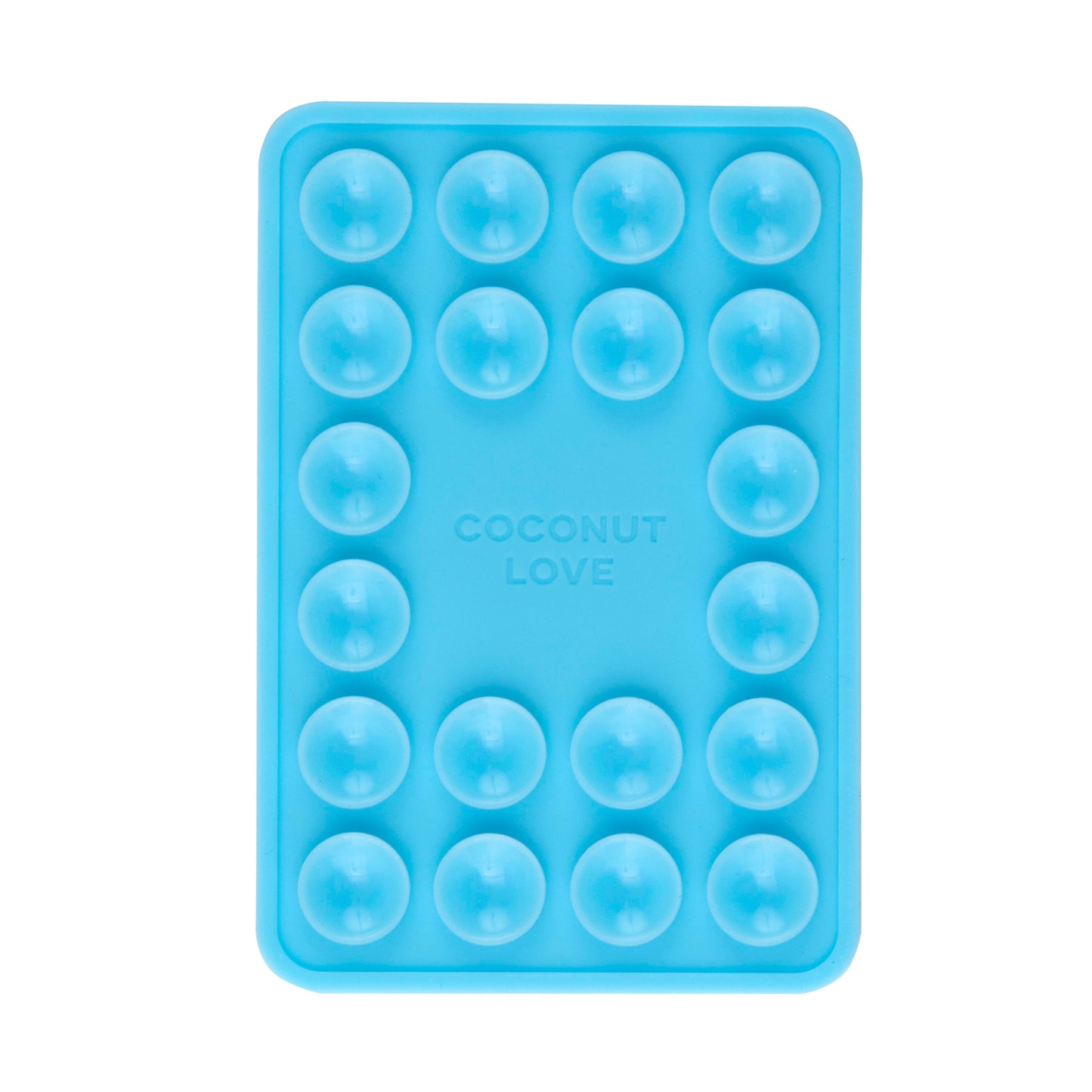 SILICONE PHONE HOLDER LIGHT BLUE