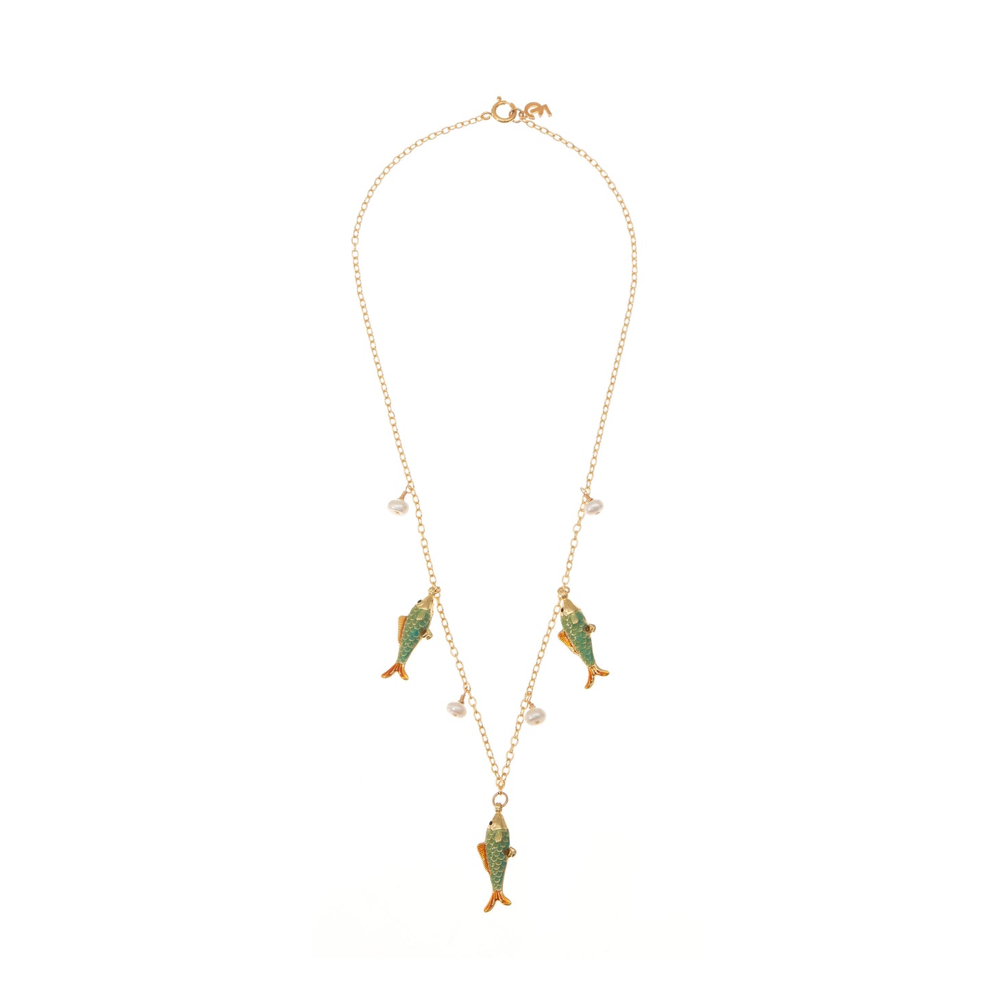 ISLAND TIDE FISH NECKLACE