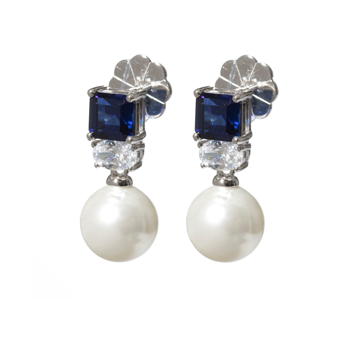 BLUE SAPIR EARRING