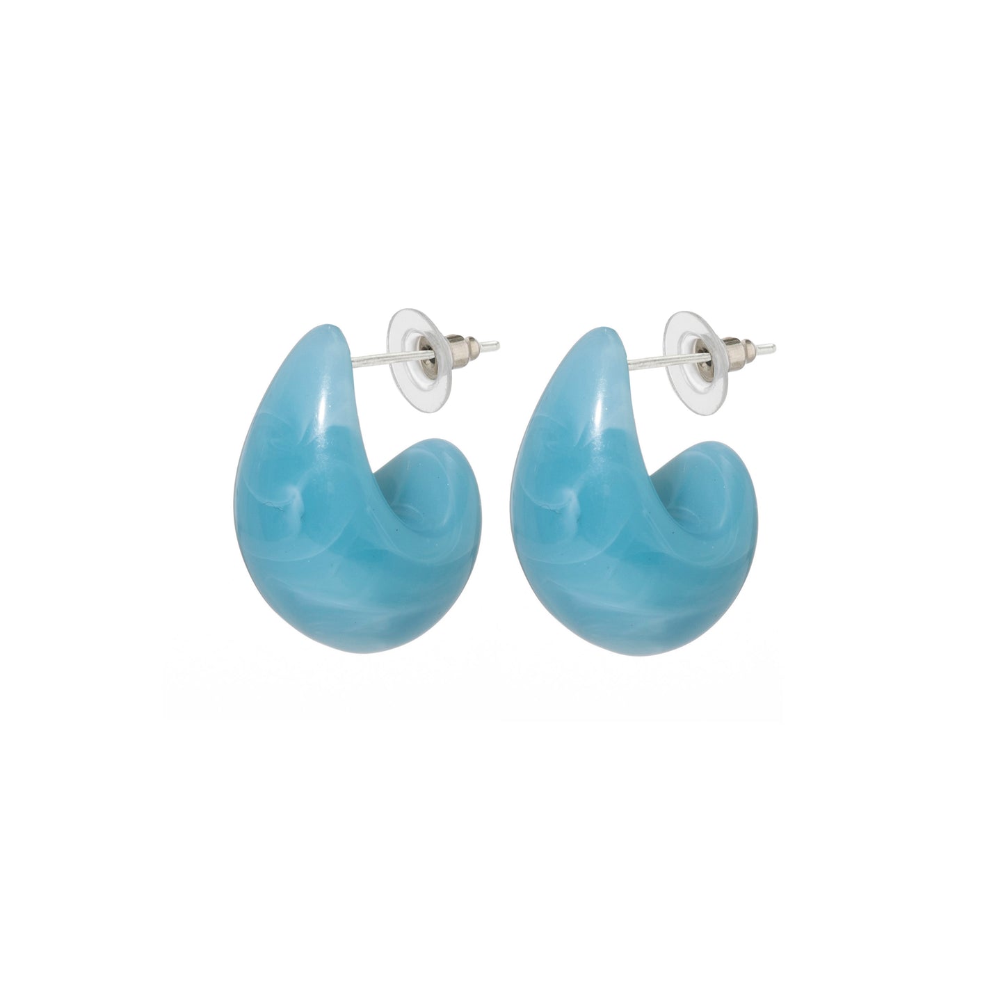 LIGHT BLUE MARY EARRINGS