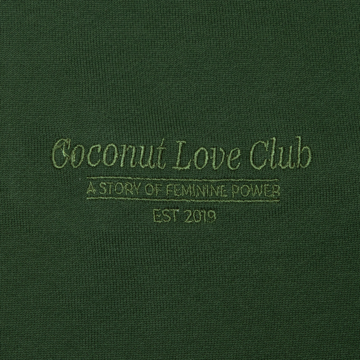 GREEN CLUB JOGGER - PRE ORDER