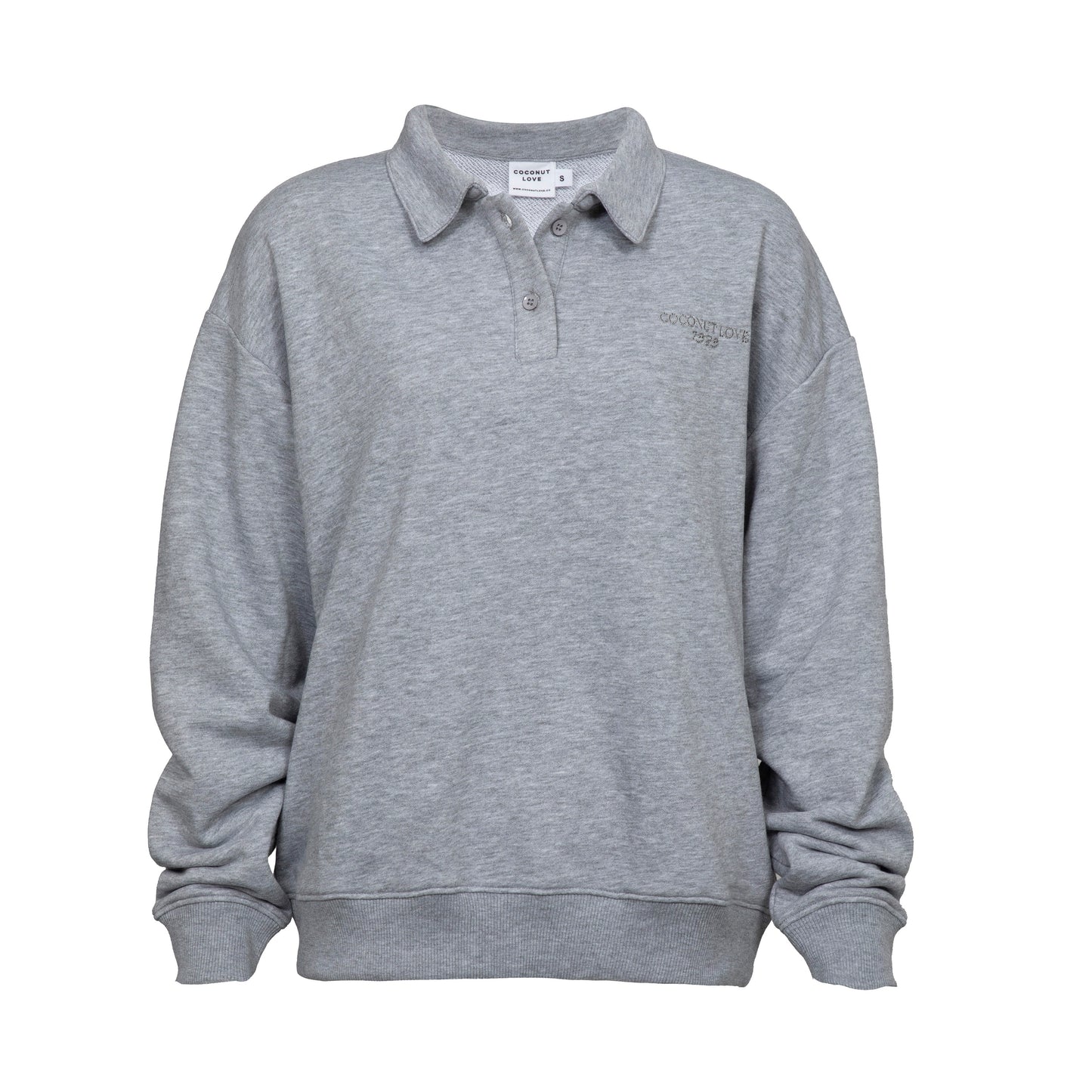 GREY 1989 LIGHT POLO SWEATSHIRT